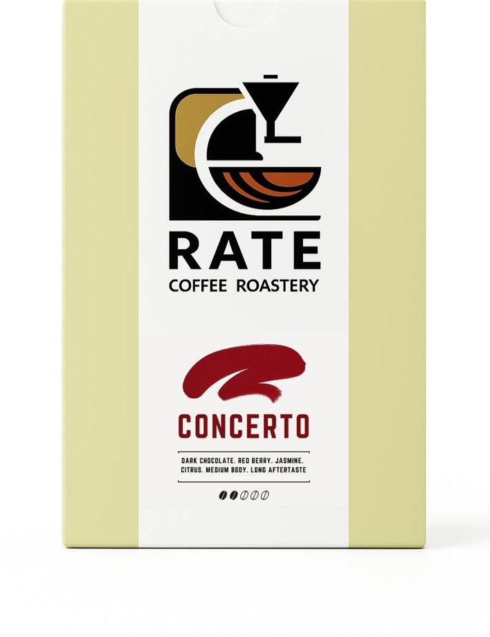  قهوه %100 عربیکا ترکیب CONCERTO