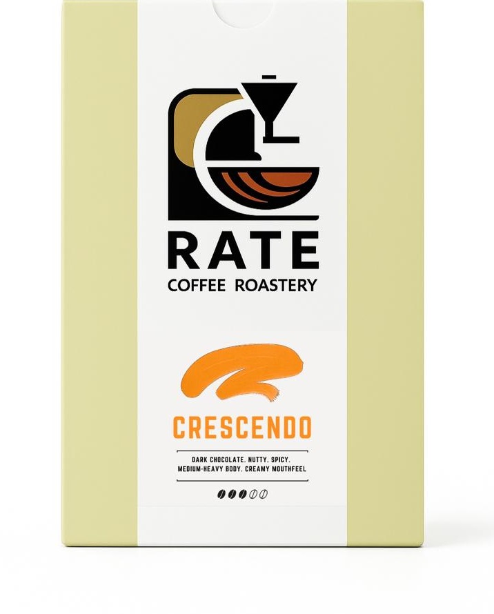 قهوه 70% عربیکا ترکیب  CRESCENDO